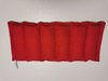 Sonderangebot: Langes Kissen ca. 46 x 21,5 cm, Dinkel, rot weiße Punkte